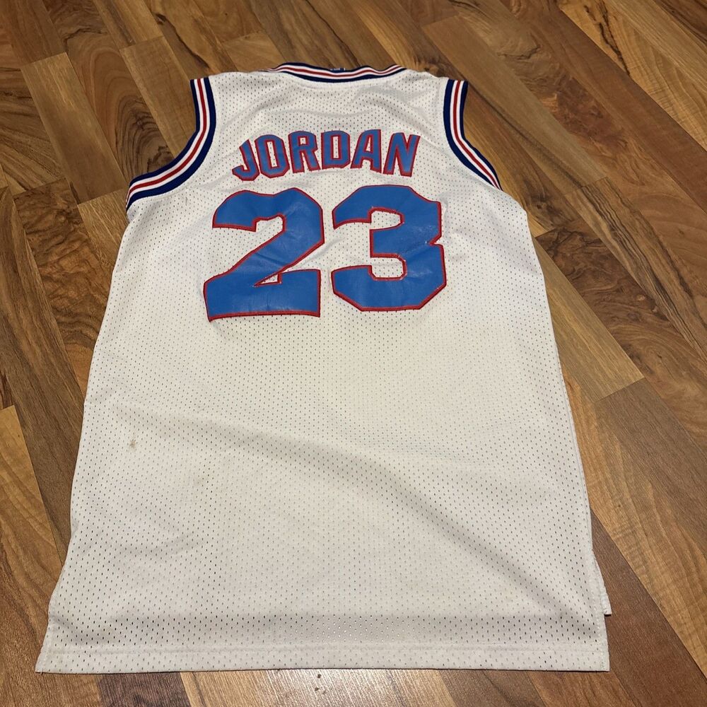 Vintage 1996 Champion Tune Squad Space Jam Michael Jordan #23 Jersey Size M